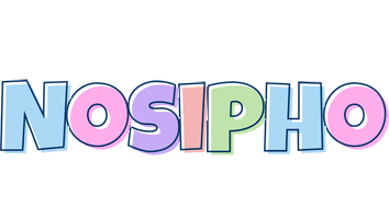 Nosipho pastel logo