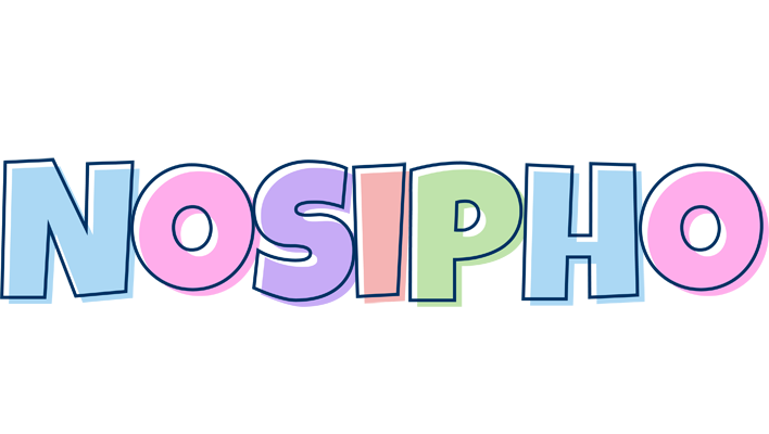Nosipho pastel logo