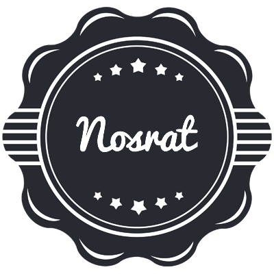 Nosrat badge logo