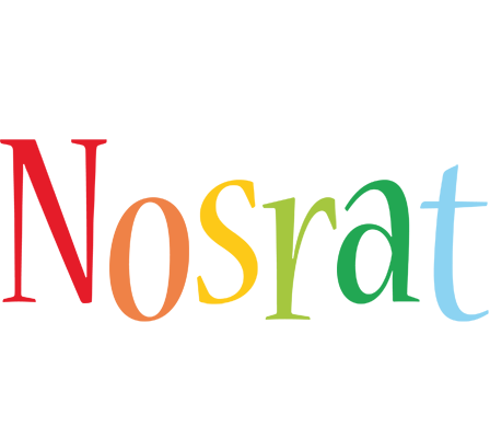 Nosrat birthday logo