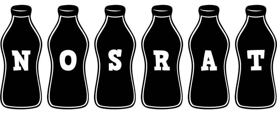 Nosrat bottle logo