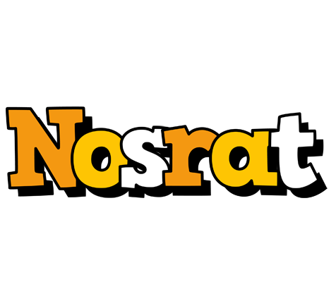 Nosrat cartoon logo