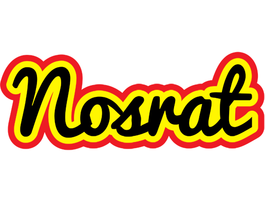 Nosrat flaming logo