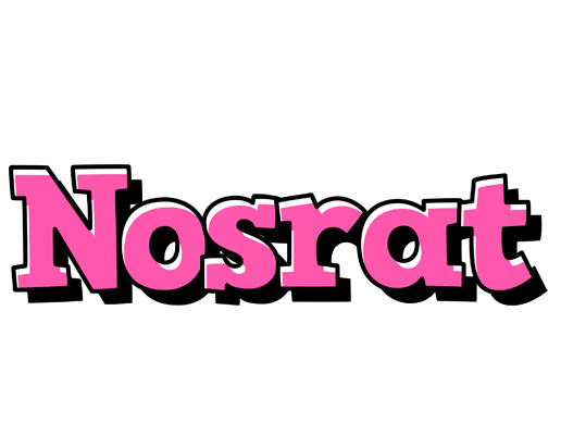 Nosrat girlish logo