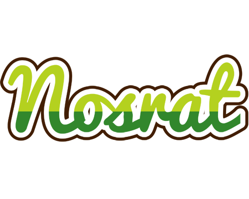 Nosrat golfing logo