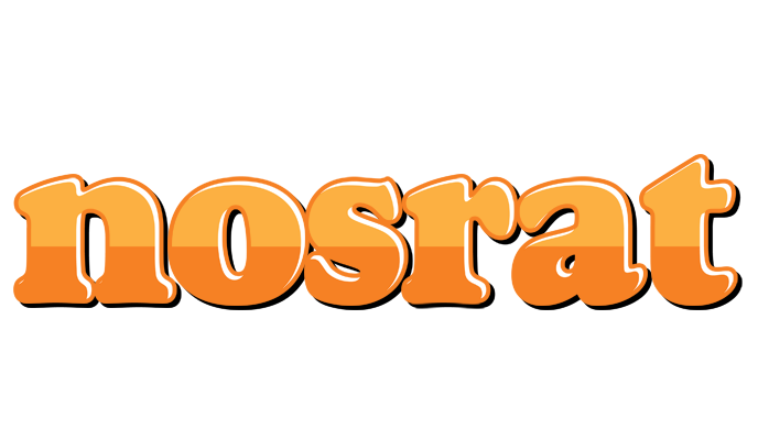 Nosrat orange logo