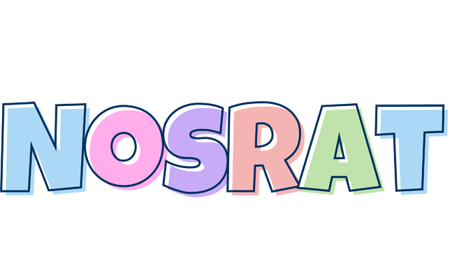 Nosrat pastel logo