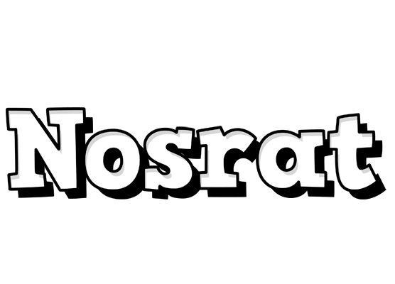 Nosrat snowing logo