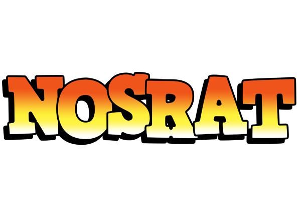 Nosrat sunset logo