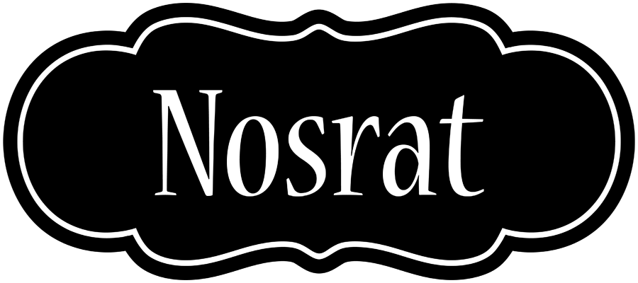 Nosrat welcome logo