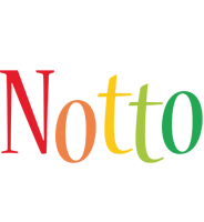 Notto birthday logo