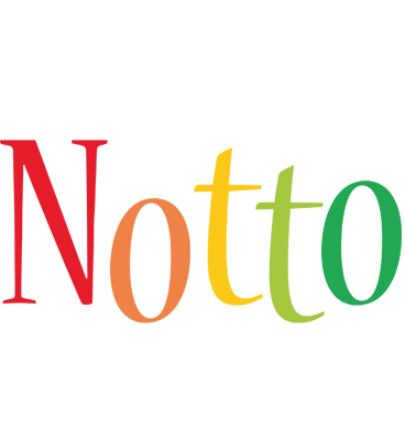 Notto birthday logo
