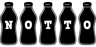 Notto bottle logo