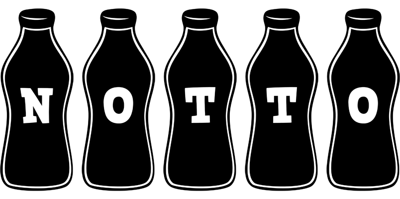 Notto bottle logo