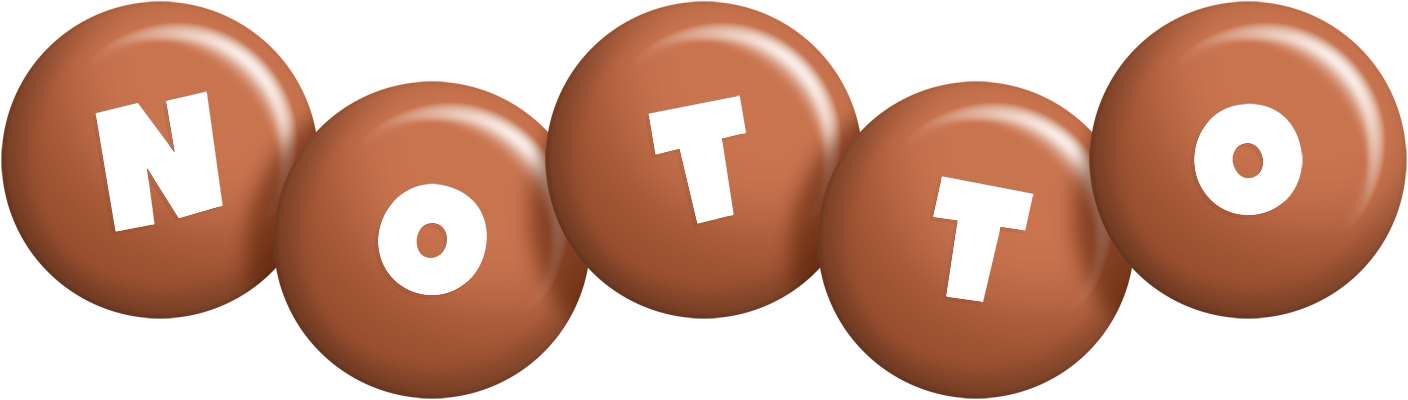 Notto candy-brown logo