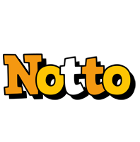 Notto cartoon logo