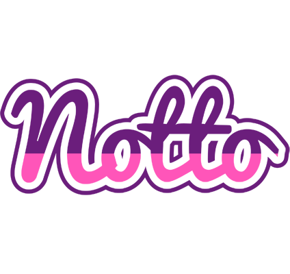 Notto cheerful logo