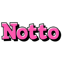 Notto girlish logo