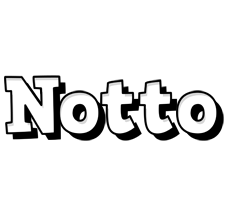 Notto snowing logo