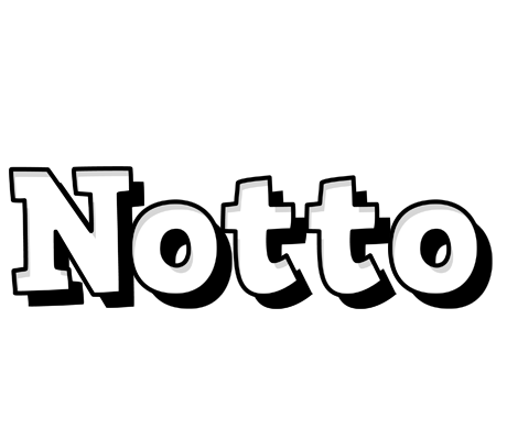 Notto snowing logo