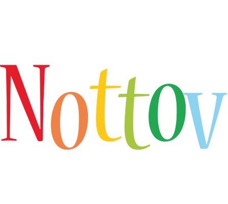 Nottov birthday logo