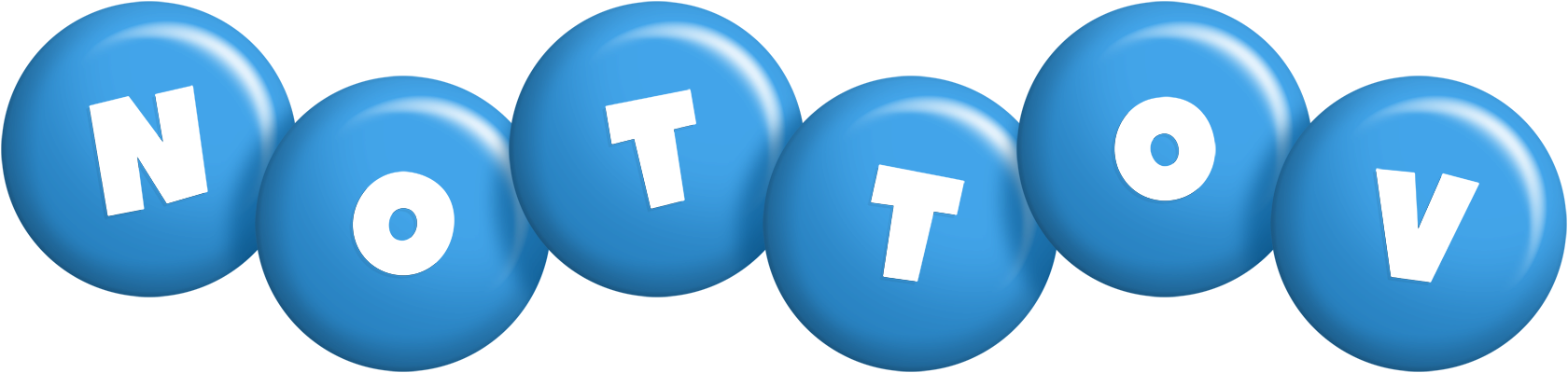 Nottov candy-blue logo