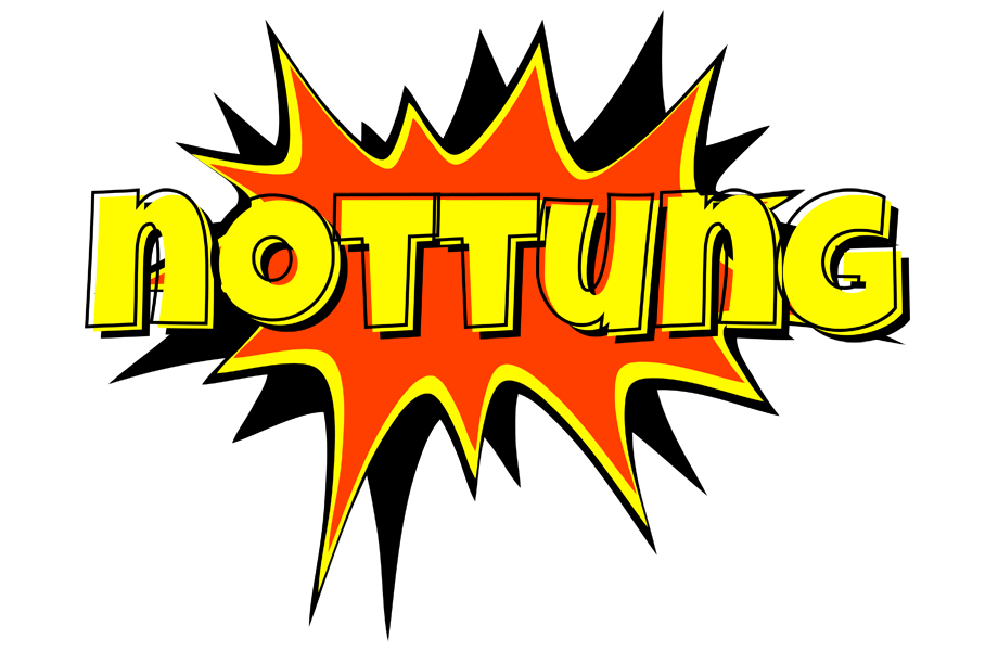 Nottung bazinga logo