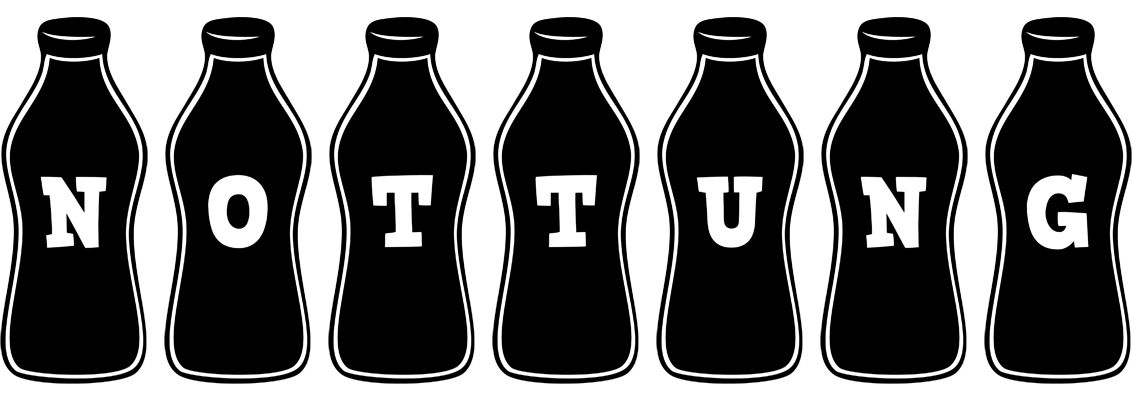 Nottung bottle logo