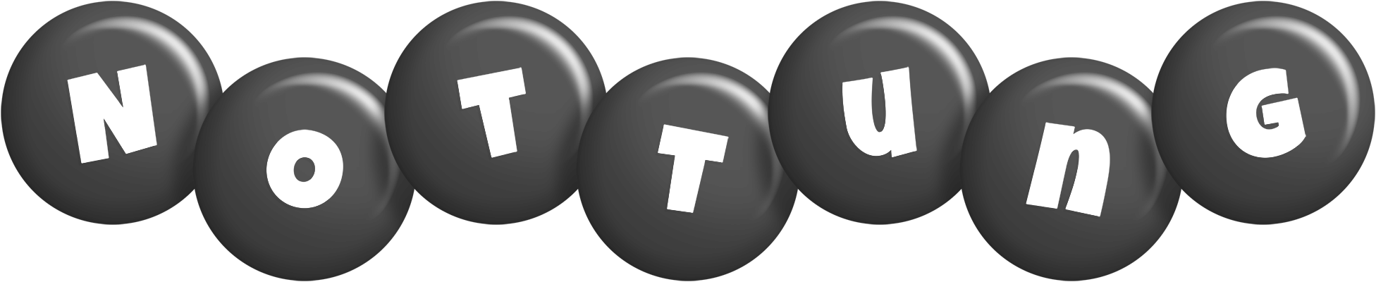 Nottung candy-black logo