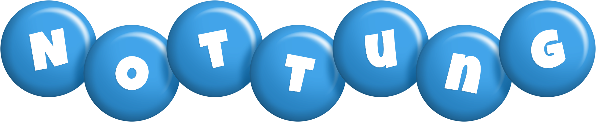 Nottung candy-blue logo