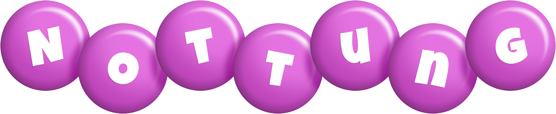Nottung candy-purple logo