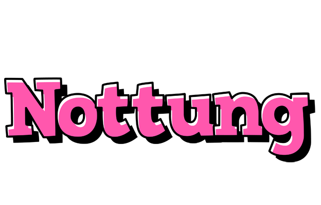Nottung girlish logo