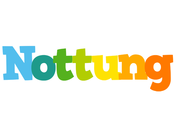 Nottung rainbows logo
