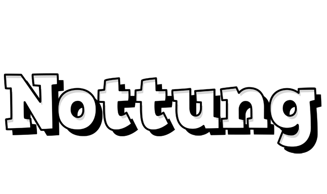 Nottung snowing logo