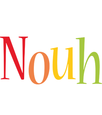 Nouh birthday logo