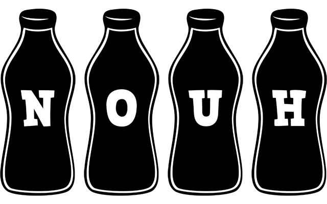 Nouh bottle logo
