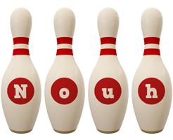 Nouh bowling-pin logo