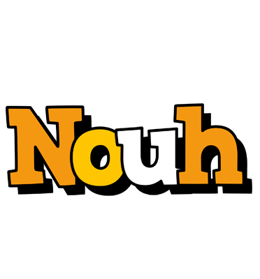 Nouh cartoon logo