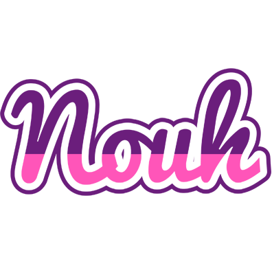 Nouh cheerful logo