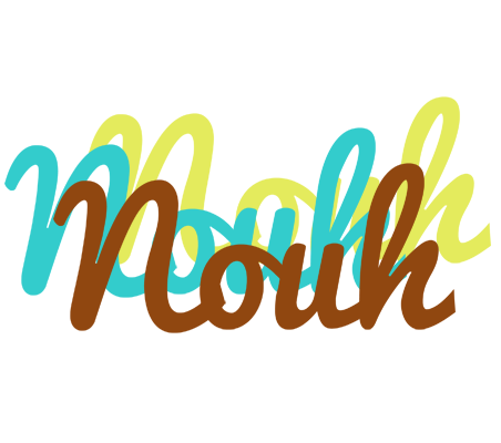 Nouh cupcake logo