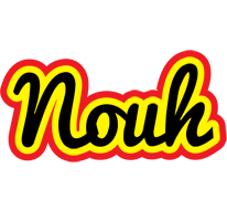 Nouh flaming logo