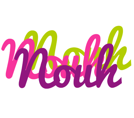 Nouh flowers logo