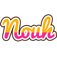 Nouh Logo Name Logo Generator Smoothie Summer Birthday Kiddo Colors Style