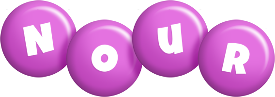 Nour candy-purple logo