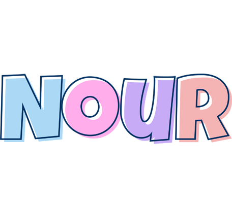 Nour pastel logo