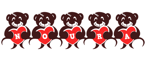 Noura bear logo