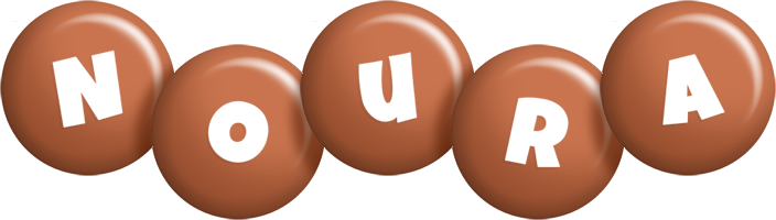 Noura candy-brown logo