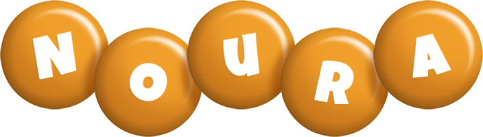Noura candy-orange logo