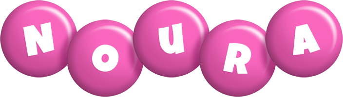 Noura candy-pink logo