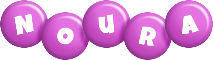 Noura candy-purple logo